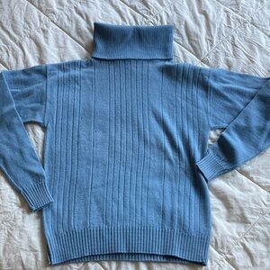 Vintage Pendleton Wool Turtleneck Ribbed Sweater